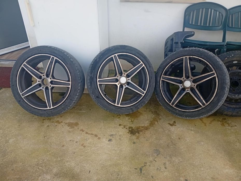 vendo jantes furação 5/112 da para mercedes grupo vag