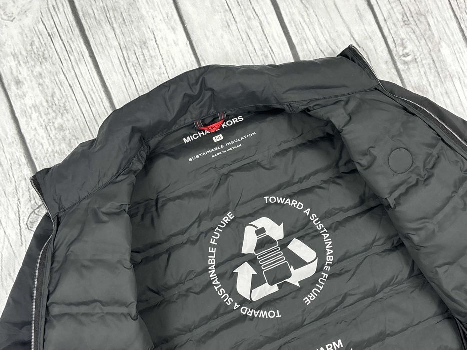 Michael Kors MK Regular Fit Pikowana Kurtka Puchowa Rozmiar M
