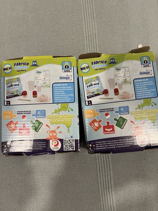 Mini Kit Fábrica Viscosa - Pega Monstros da Science4you