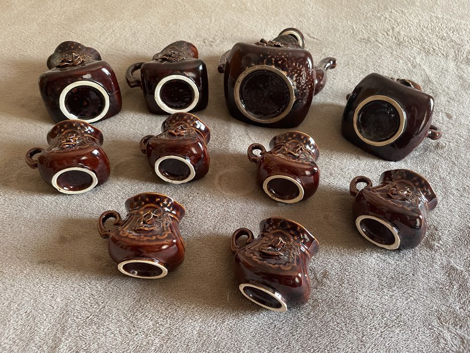 Винтажный чайный сервиз на 6 персон