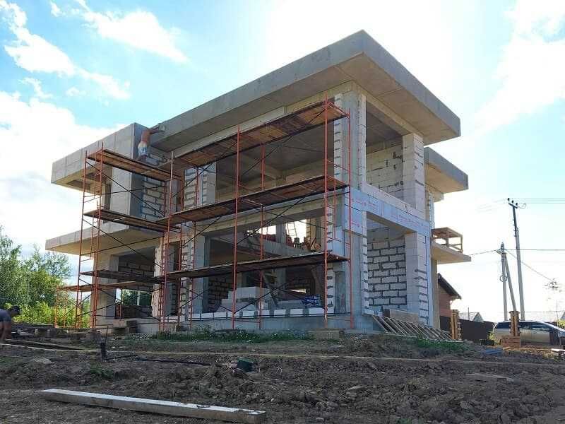 Бетонные, Монолитные работы, заливка перекрытий любой сложности