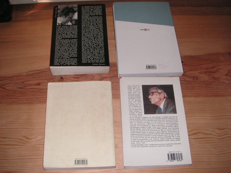 Mário Soares, António Almeida Santos, Aquilino Ribeiro e José Rodrigue