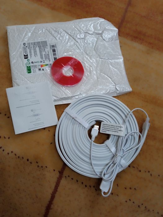 светодиодная неоновая лента с USB-подключением.