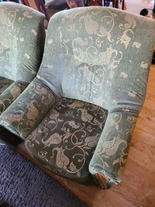 Zestaw kanapy i fotele