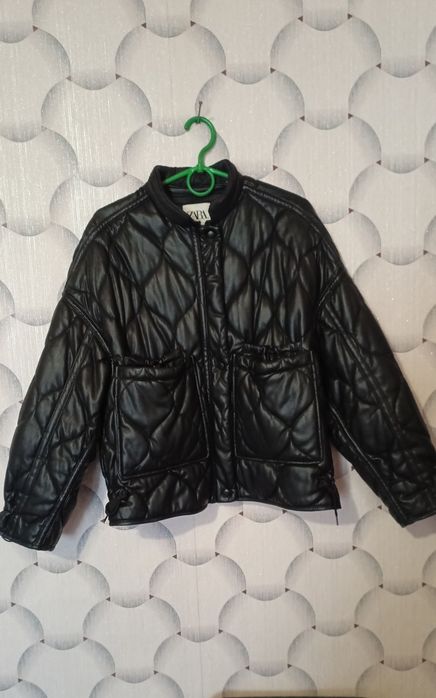 Куртка деми женская ZARA оверсайз 50-52 р.