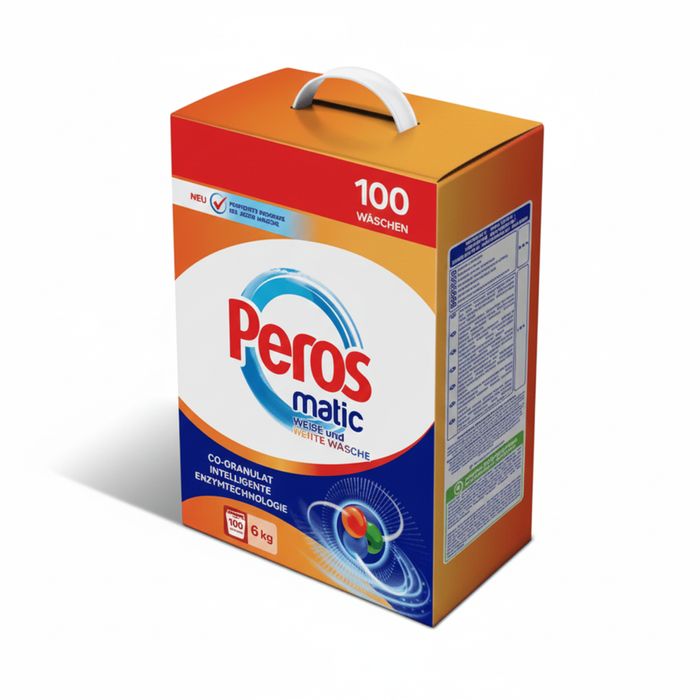 Proszek do Prania Kolor PEROS 100 Prań 6 kg