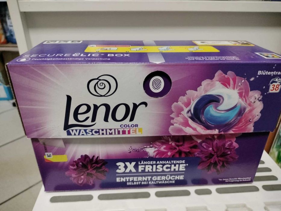 Niemieckie kapsułki do prania Lenor 38 prań