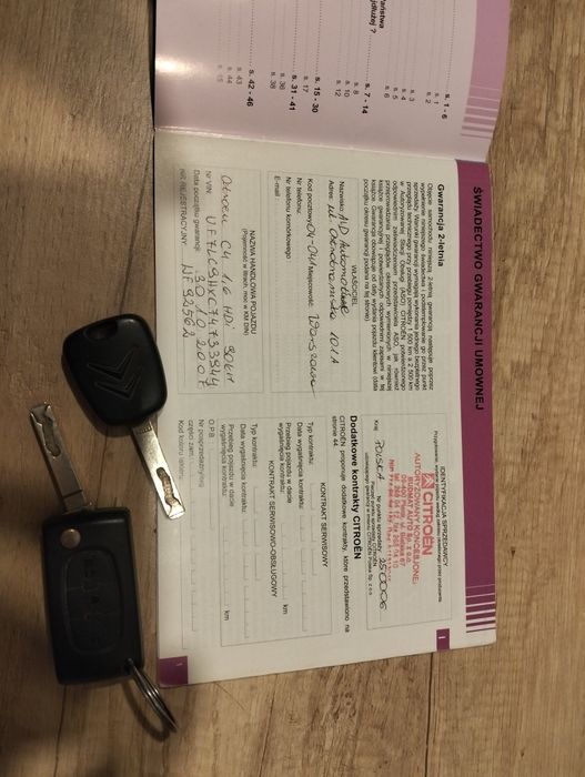 Citroen C4  1.6 HDI  2007 rok
