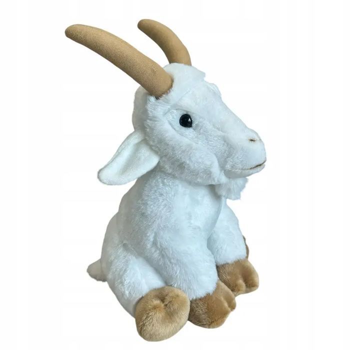 Maskotka Pluszowy Kozioł Koziołek siedzacy Pluszak Koza. Dubi