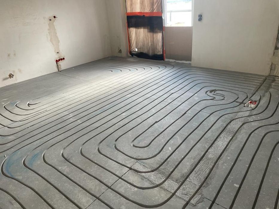 Frezowanie posadzek pod ogrzewanie podłogowe