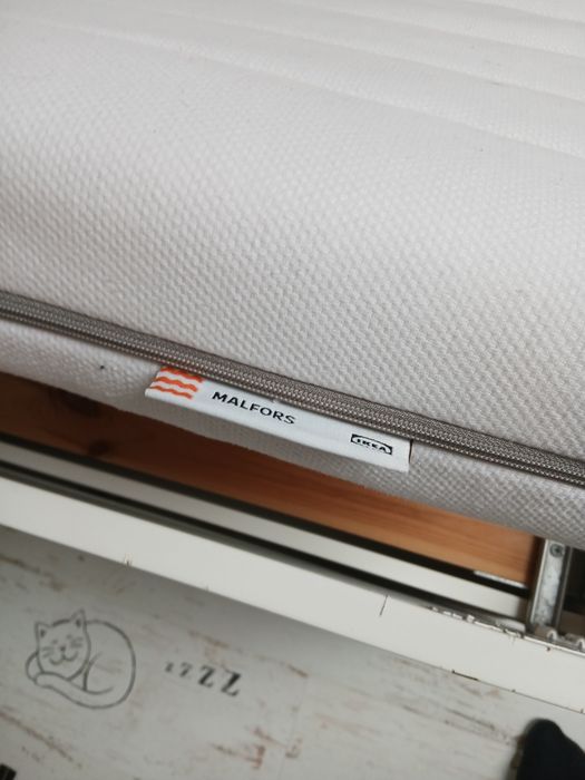 Łóżko  IKEA BRIMNES  z 2 szufladami 80/160 x 200