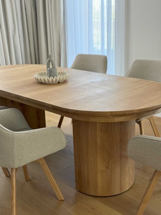 Stół dębowy rozkładany   meble dębowe