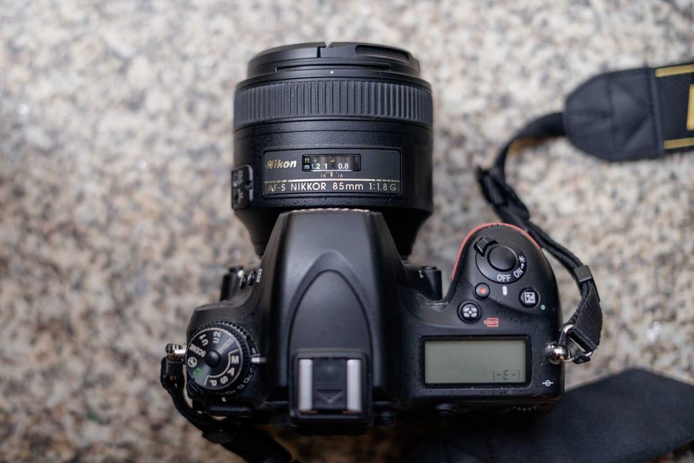 Objetiva lente Nikon AF-S Nikkor 85mm f/1.8 em perfeito estado