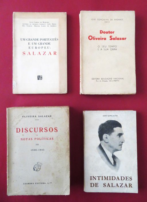 Livros sobre SALAZAR desde 10€/cada