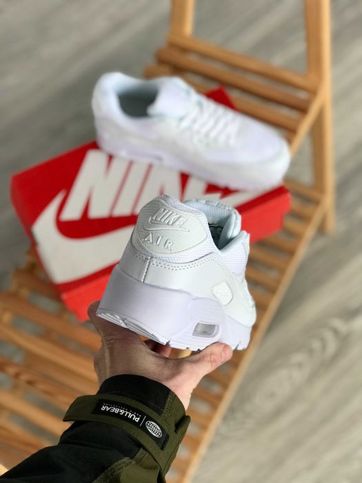 !SALE! Nike Air Max 90 Full White 36 37 38 39 40 41 42 43 44 45 найк