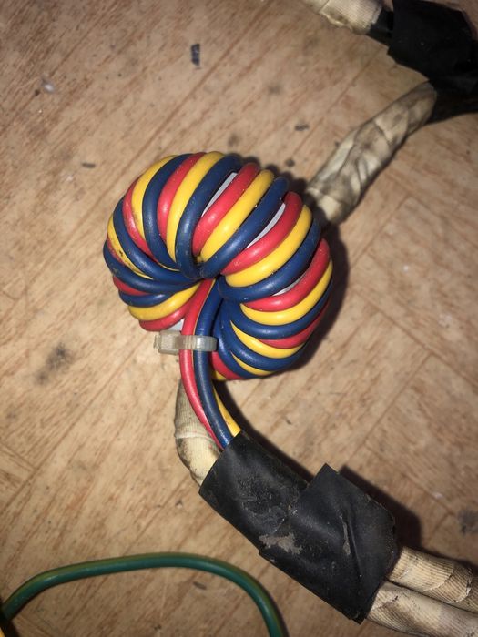 Электрическая обвязка стиральной машины LG с сетевым фильтром