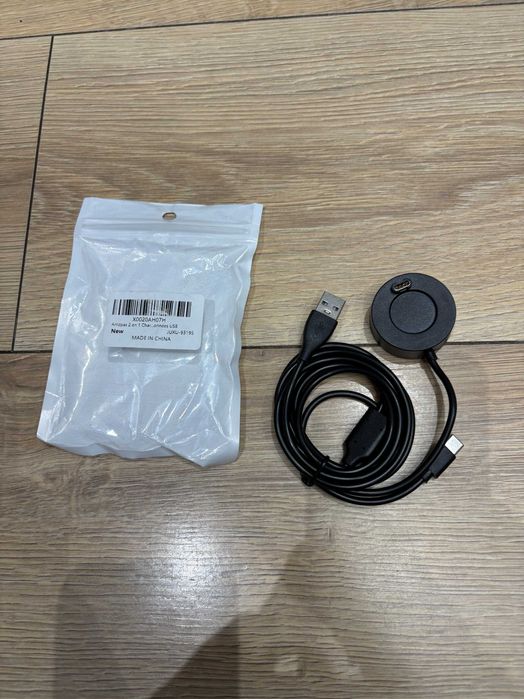 Ładowarka do smartwatcha Garmin czarna