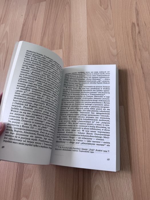 Mochanek prawdy, rzecz o twórczości Alberta Camusa