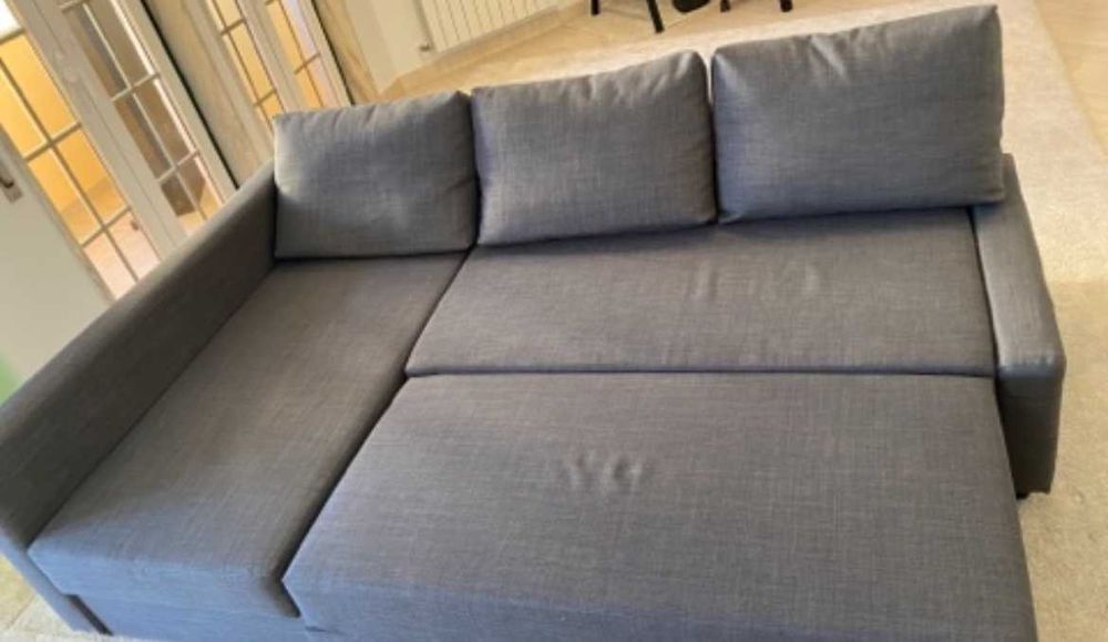 Sofá-cama com arrumação Ikea FRIHETEN