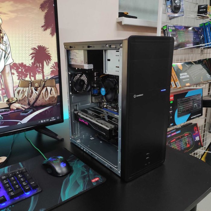 Игровой Компютер Intel Core i5, Sapphire RX 470, 16GB DDR3, SSD 500GB