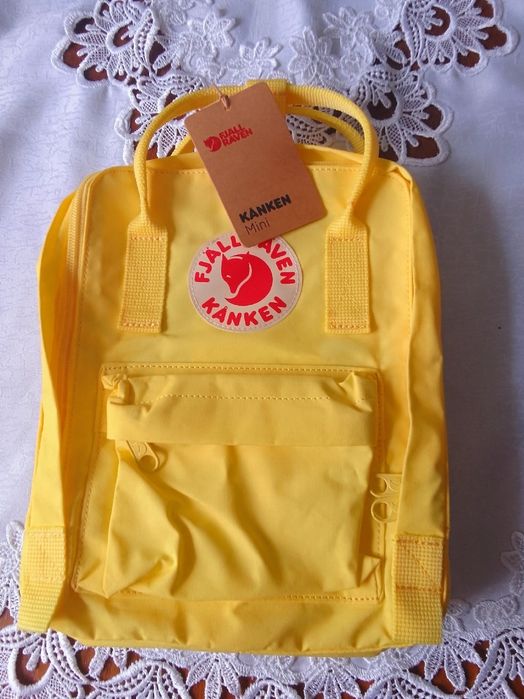 Plecak Kanken mini żółty