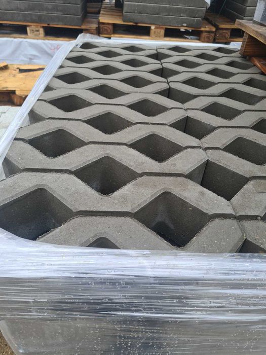 Ażur 40x60x8 kol. szary