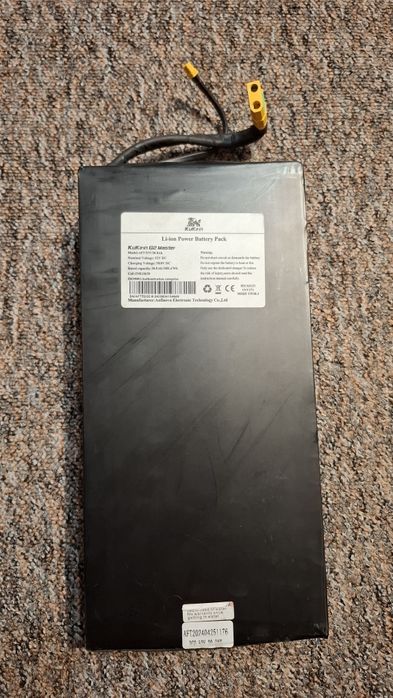 Bateria do Kukirin G2 Master 52V 20.8Ah + ładowarka gratis