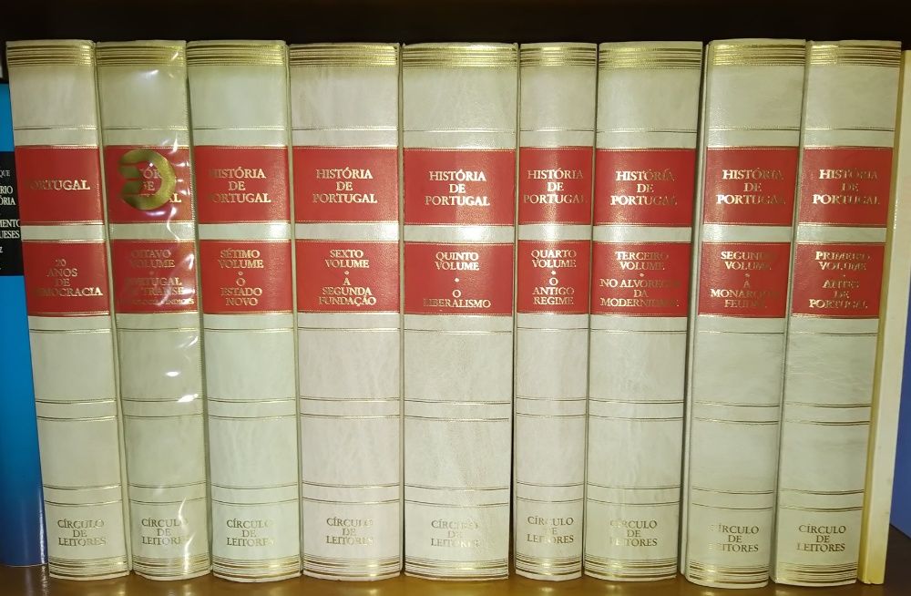 História de Portugal - Edição de Círculo dos Leitores