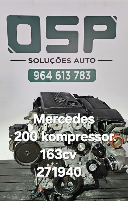 Motor Mercedes 200 kompressor 271940