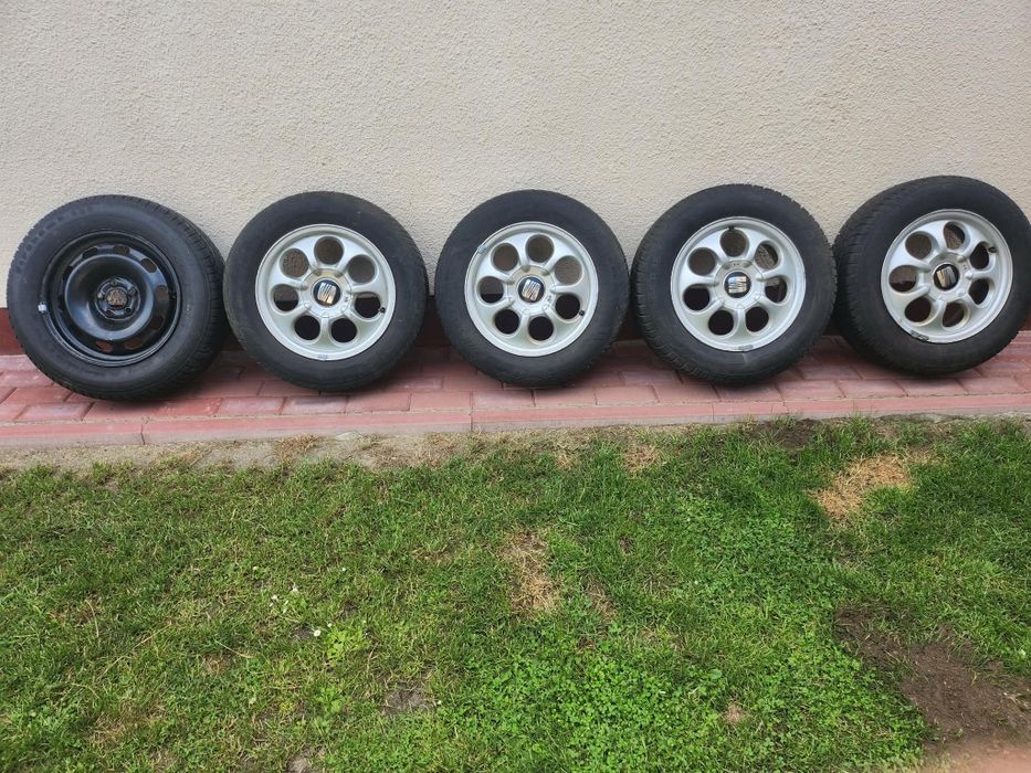 Felgi aluminiowe + opony 15 195/65/R15