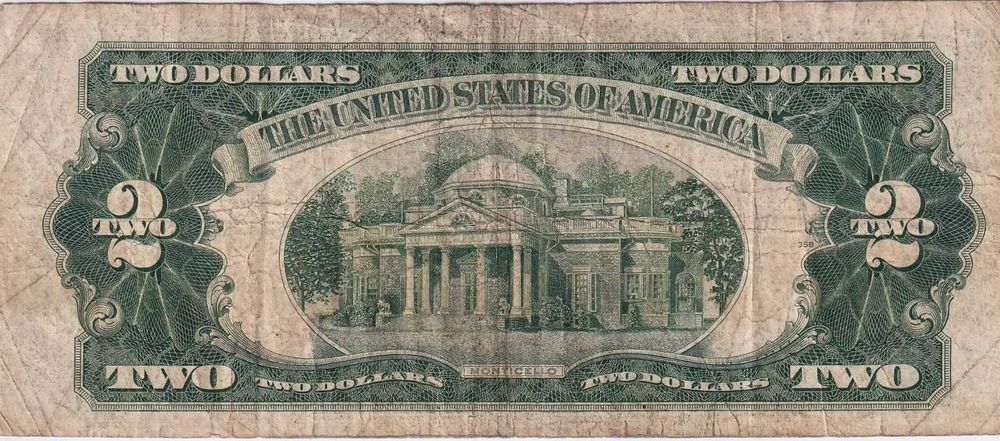 1928r. - USA - 2 Dolary