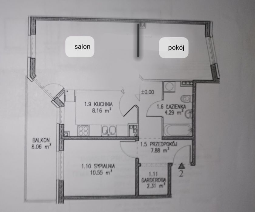 Wynajmę mieszkanie 3 pokojowe