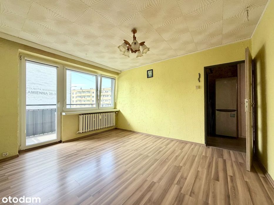 Piękny blok/Nowa klatka schodowa i balkon/CO Miejskie/