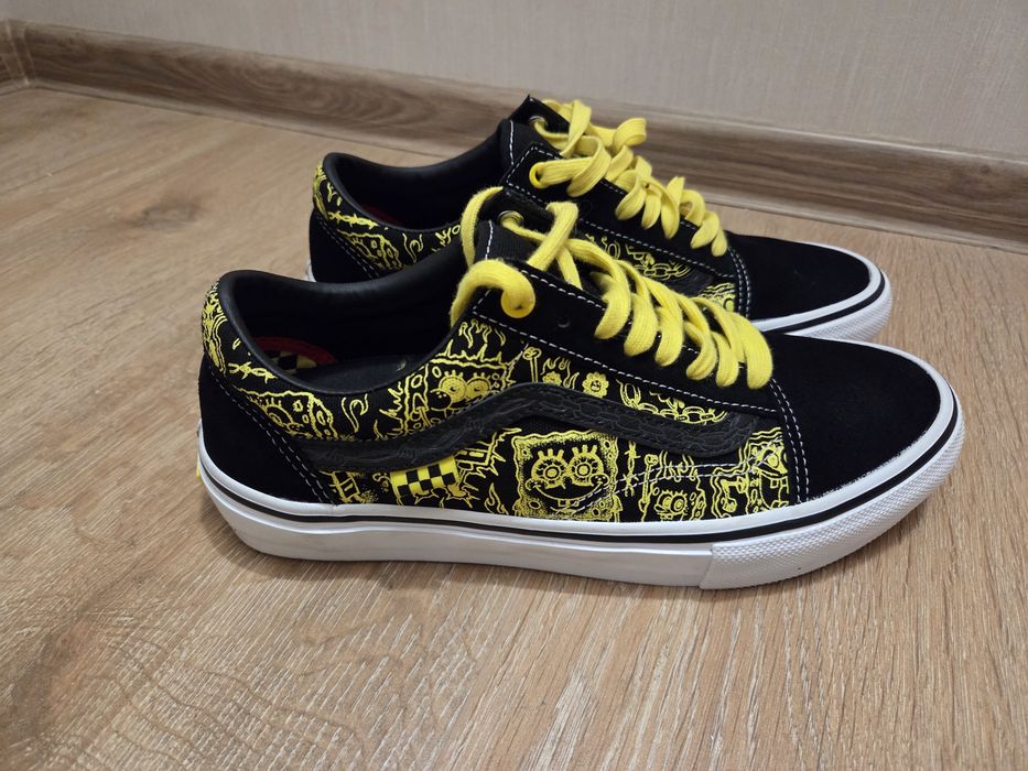 Кеди Vans Skate Old Skool x SpongeBob Gigliotti (Губка Боб) • Розмір 41 (26.5 см