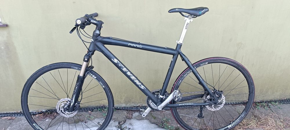 Rower Stevens Manic Shimano XT, Manitou, Dt Swiss, gravel