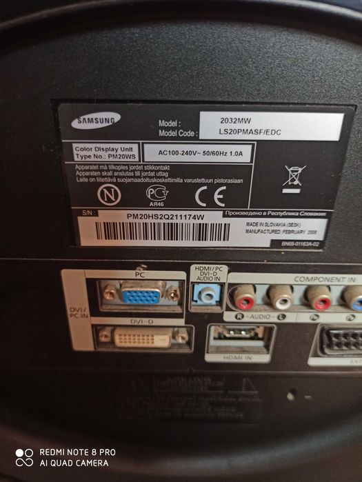 Sprzedam monitor z wbudowanym tv