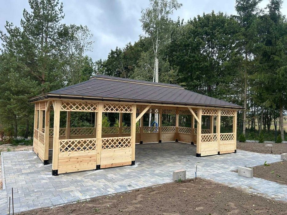 Altanka ogrodowa "NAIROBI" 8x4 altana biesiadna TG Wooden