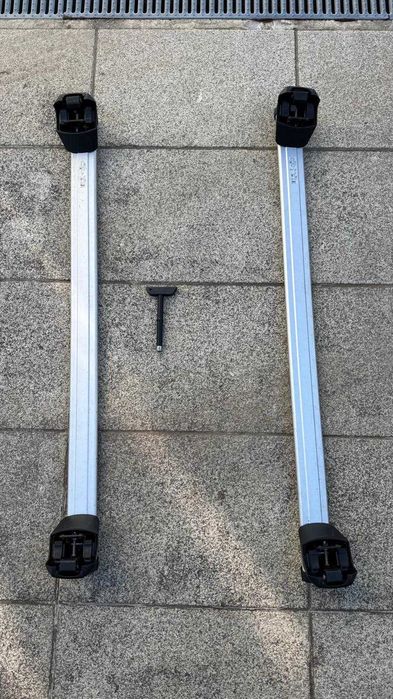 Barras de tejadilho originais Audi Q5 – conjunto completo