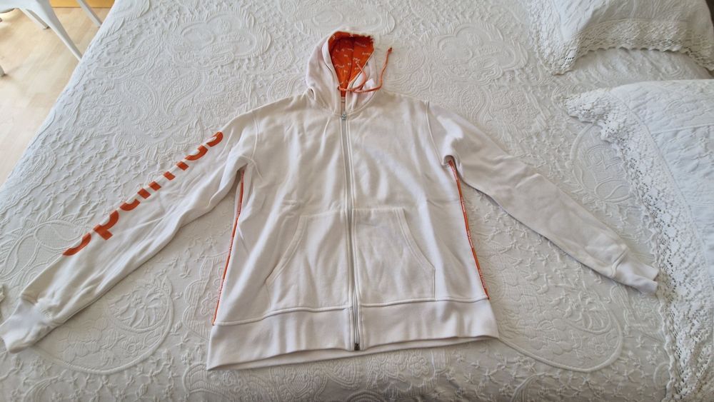 Casaco branco Optimus, tamanho S