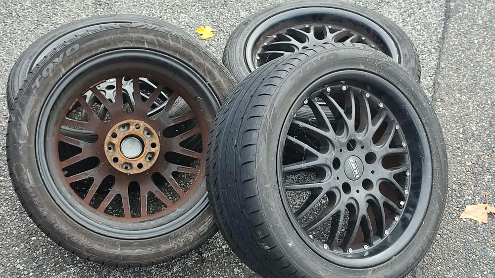 Диски DOTZ 5/112/R17 8j цо70.1 et 35/225/45/17 літо.