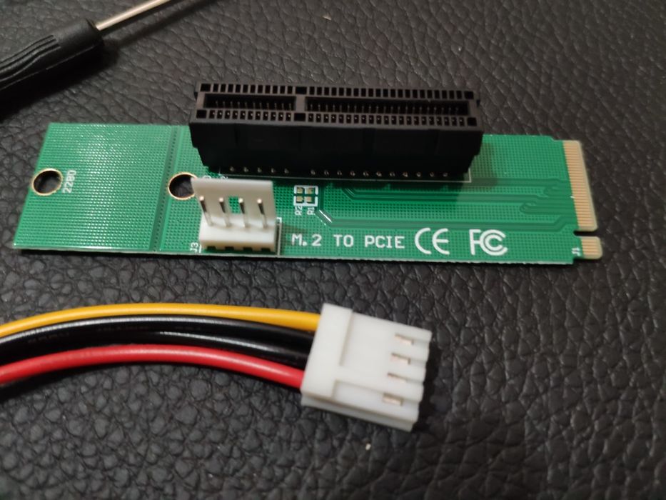 Adaptador nvme para PCI x16