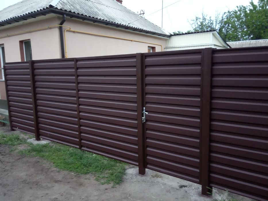 Ворота Калітки Паркани Навіси Вольєри