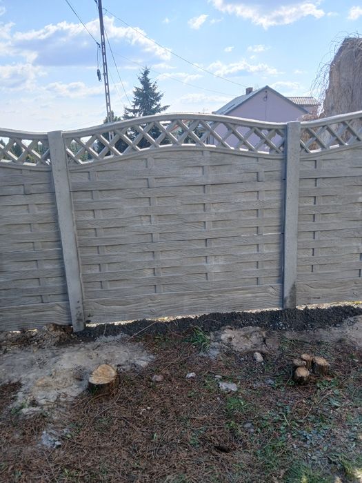 OGRODZENIE PANELOWE. Ogrodzenie betonowe