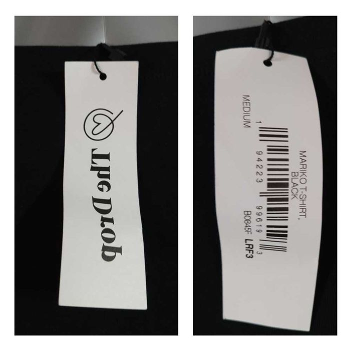 The Drop Mariko de cor preta Tam M (160)