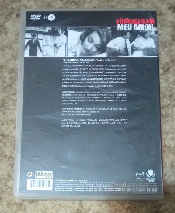 Hiroshima Meu Amor - Alain Resnais (1959) + doc. Noite e Nevoeiro