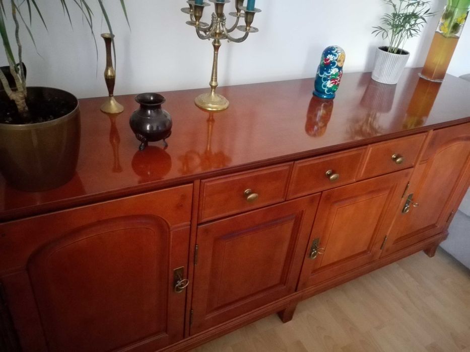 Bydgoskie Meble komoda - szerokość 199 cm drewno
