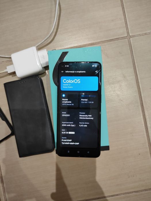 Oppo Reno 6 5G bardzo ładny stan