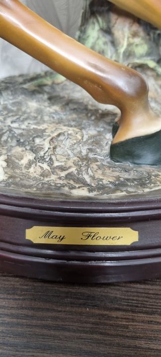 К Году Лошади. Крупная интерьерная скульптура "Вздыбленный  конь"66см