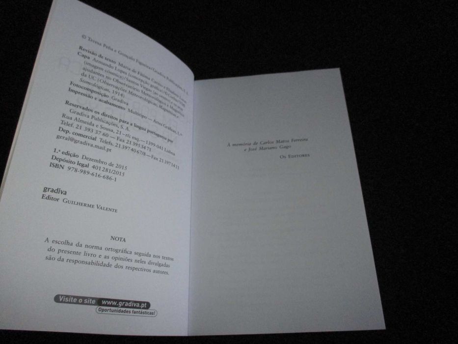 Livro Histórias da Física em Portugal no Século XX