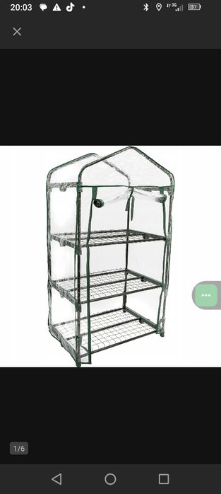 Mini szklarnia nie uzywana